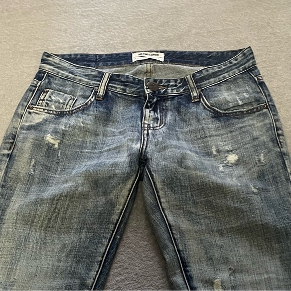 One teaspoon freebirds rigid skinny distressed size 26 light wash - Picture 3 of 14